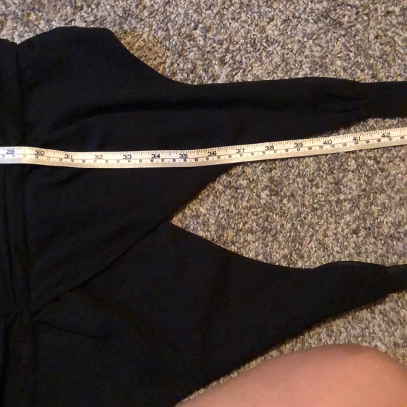 Black Formal Knee Length Dress - Picture 4 of 6